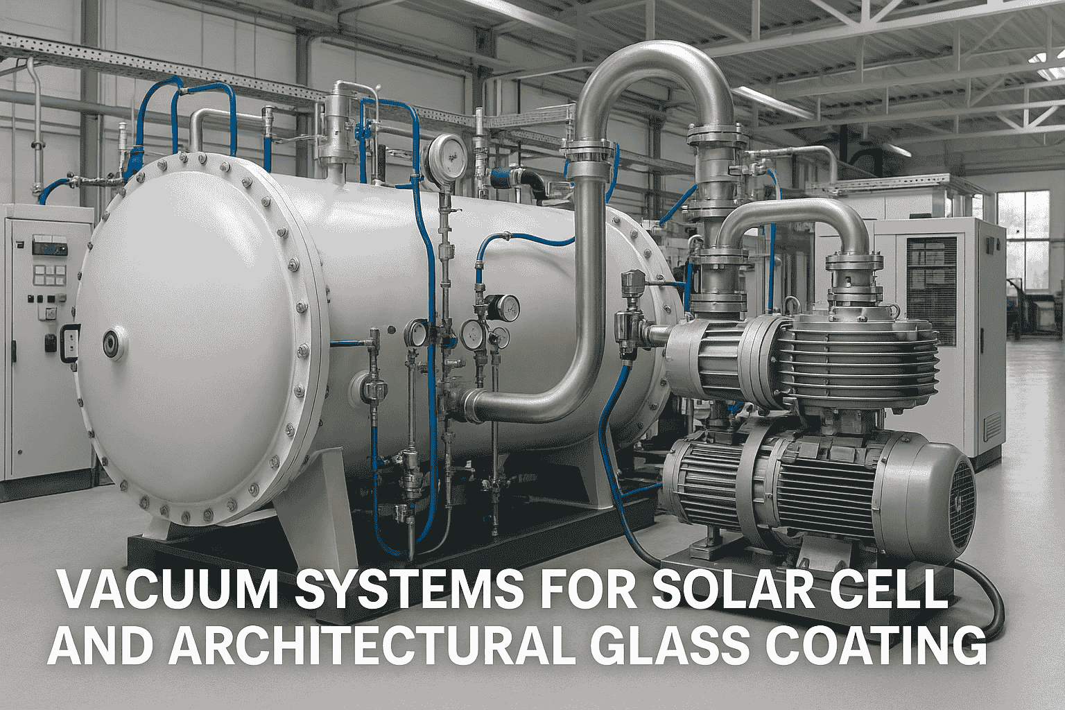 Vacuum Systems for Solar Cell and Architectural Glass Coating