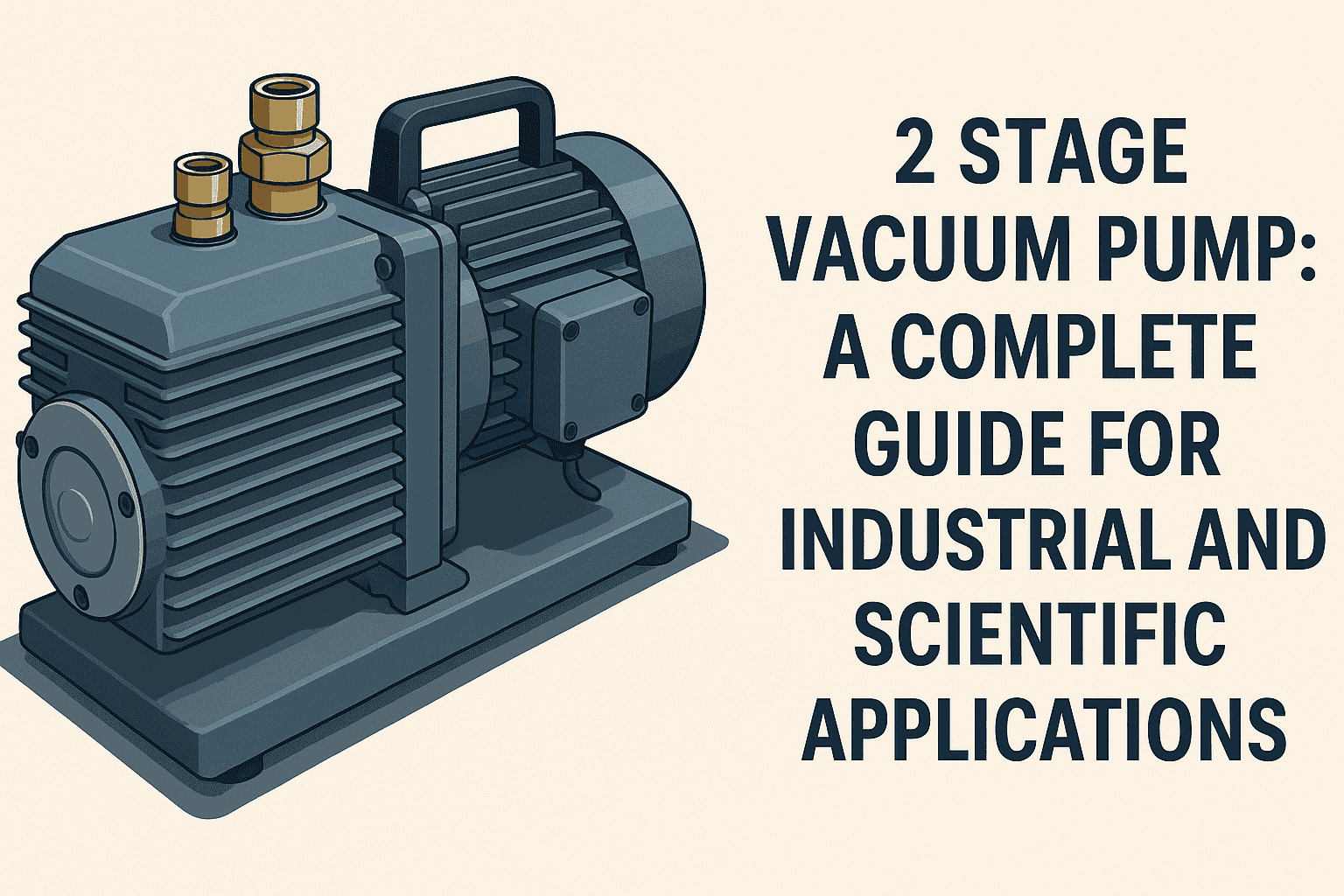 2 Stage Vacuum Pump: A Complete Guide for Industrial and Scientific Applications